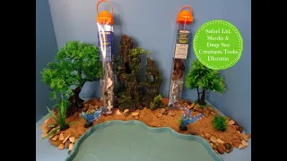 Safari Ltd. Sharks & Deep Sea Creatures Toobs Ocean Figures Diorama W/ Slime -Learn Sea Animal Names