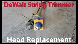 DeWalt String Trimmer Head Replacement