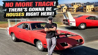 Road Tripping My Rusty Dodge "Daytona" Wing Car to An Abandoned Dragstrip!