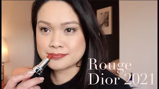 New Rouge Dior Try On, Swatches & First Impressions | CRISTINA MADARA