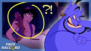 Top 10 Editing MISTAKES in Disney's ALADDIN  (Movie Mistakes)