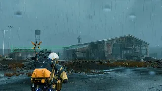 Death Stranding - BT Area Ambiance 2 (rain, odradek, BT sounds, music)