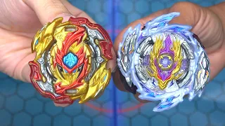 RAGE LONGINUS vs LORD SPRIGGAN - LUI vs SHU | Beyblade Burst Super King ベイブレードバーストスーパーキング