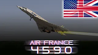 THE CONCORDE ACCIDENT Air France 4590 🇬🇧[ENG]🇬🇧| Minecraft Animation | AndyMazing