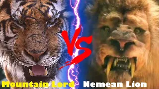 Nemean Lion VS Mountain Lord Tiger - Nemean Lion VS Mountain Lord Who Would Win