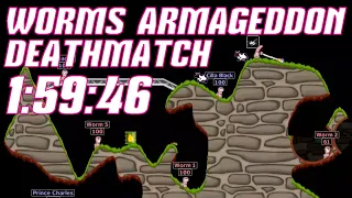 Worms Armageddon - Deathmatch Speedrun in 1:59:46