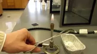 Chemistry Demo: Burning Magnesium