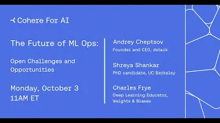 The Future of ML Ops: Open Challenges and Opportunities