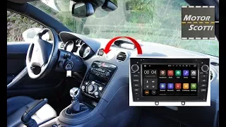 Installing an android color screen autoradio - Peugeot RCZ