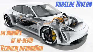 Porsche Taycan Turbo и Turbo S - технология, все функции, все особенности подробно описаны