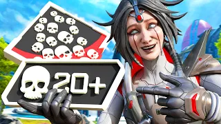 AMAZING Game 26 KILLS and 5,000 Damage Horizon Apex Legends Gameplay Season 15