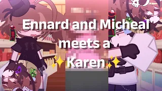 ✨️ Ennard and Micheal meets a karen []Ft.Ennard,Micheal,Karen(Lia),Etc[]❓️Part 1?❓️✨️