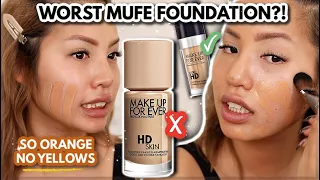 SAD SHADES | NEW MAKEUP FOREVER HD SKIN FOUNDATION | 12 HR OILY SKIN WEAR TEST