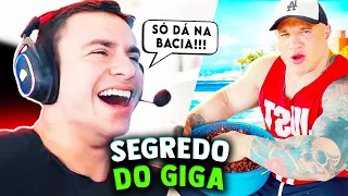 SUPER XANDÃO REAGINDO - ESSE É O SEGREDO DO FÁBIO GIGA PRA FICAR GRANDE