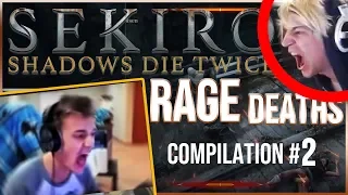 Sekiro Funny Rage compilation, sekiro deaths, funny moments highlights and streamer #2