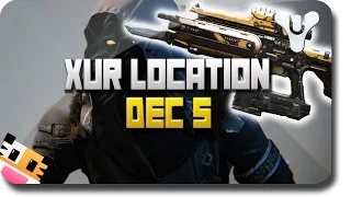 Destiny "Xur Location and Xur Exotic Guns" "Plan C" - Week 13 (Destiny Dec 5)