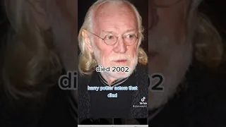 harry potter actors that died