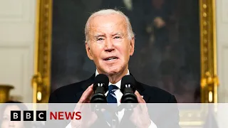 Biden calls Hamas attack on Israel 'sheer evil' - BBC News