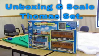 Unboxing & Running Bachmann G Scale Thomas