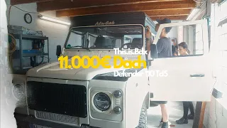 Defender Td5 / Das 11.000€ Dach für unseren Defender / AluCab Icarus