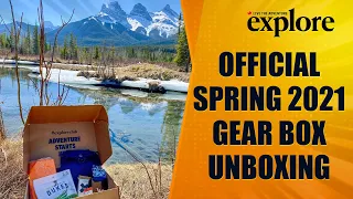 Official Unboxing of Explore's Spring 2021 Gear Box | LIVE THE ADVENTURE CLUB