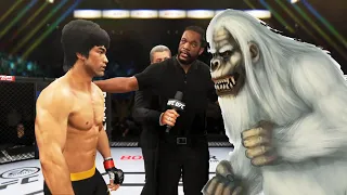 UFC 4 I Bruce Lee vs. Big Foot (Yeti) (EA Sports UFC 4)