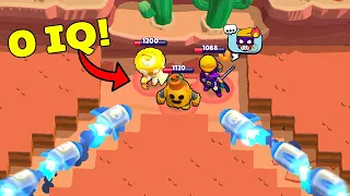 0 IQ HIDING SPOT NOOB TEAM!| Brawl Stars Funny Moments & Glitches & Fails #596