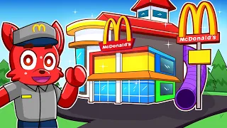 ZBUDOWAŁEM NAJLEPSZY McDONALD w Roblox!