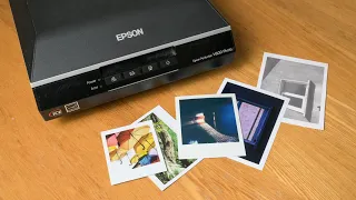 You should (probably) scan your instant film at 1200 DPI