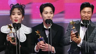 [2021 MBC 방송 연예 대상] 김종민&산다라박&Key '인기상' 수상!, MBC 211229 방송