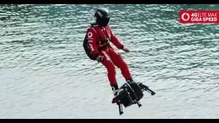 Flyboard® Air demonstration during Challengers 16 in Barcelona