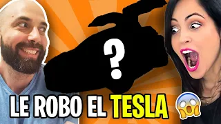 BROMAS a Sandra Cires Art le ROBO adelante TESLA y la TARJETA de CRÉDITO 😂 FAIL TOTAL!