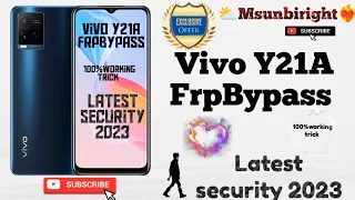 Vivo Y21A Frp Bypass | Vivo Y21A Android 12 Frp Bypass