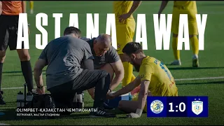 ASTANA AWAY: Қызылжар - Астана | 1-0