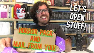 Unboxing HorrorPack and Mail from YOU!