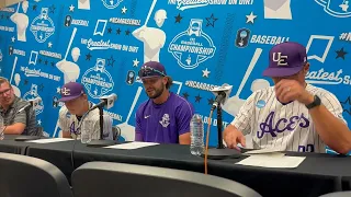 Evansville press conference after 19-6 loss to ECU