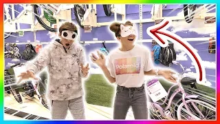 Buying Whatever I Touch Blindfolded | We Are The Davises