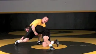 Freestyle:  Defending High Crotch Attempt with Chest Lock