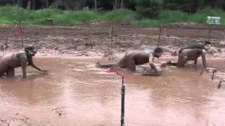 Warrior Dash 2011. Jim Thorpe, PA. (First Finisher 3:30pm Wave Time)