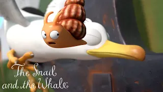 Snail takes a dive! @GruffaloWorld: The Snail and the Whale