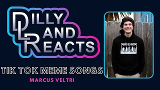 DillyLandReacts - Marcus Veltri - Omegle, but I play TikTok MEME Songs