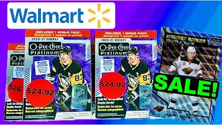 Walmart RESTOCKED These?!? 2020-21 O-Pee-Chee Platinum Hockey Retail Blaster Box Break x5