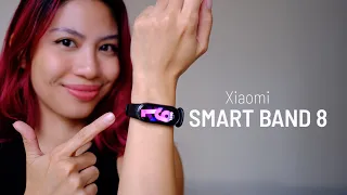 Xiaomi Smart Band 8 unboxing + first impressions