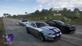 FH5 - NFS Toby Marshall's 2013 Ford Mustang Shelby GT500 VS 2015 Dodge Challenger Hellcat