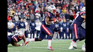 Rhamondre Stevenson - Every + Run - NFL 2021 Week 12 - New England Patriots vs Tennessee Titans