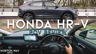 New 2022 Honda HR-V with Sports Pack In-Depth Review - POV Test Drive Walkaround - Best Hybrid Car?