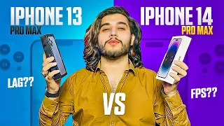 13 Pro Max Vs 14 Pro Max ! | Which one You Should Buy? | Complete Pubg Test | 47 Khalifa Pubg Mobile