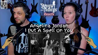 First Time Hearing Angelina Jordan I put a spell on you REACTION by Songs and Thongs