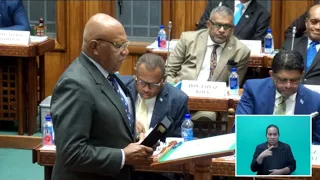 Proclamation Summoning The Parliament of the Republic of Fiji