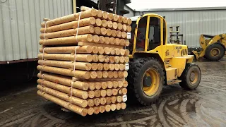 How Wood Fence Posts are Made